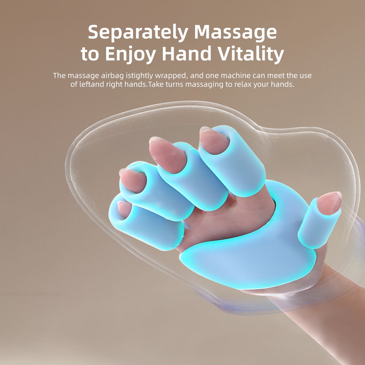 Vyvylabs Hand Massager HZ-M1 - Green