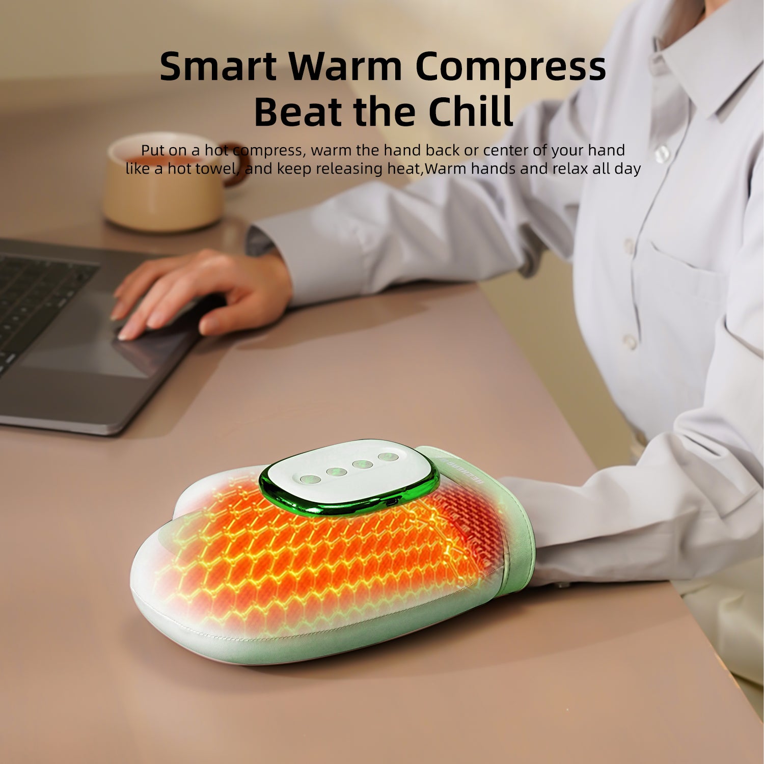 Vyvylabs Hand Massager HZ-M1 - Green