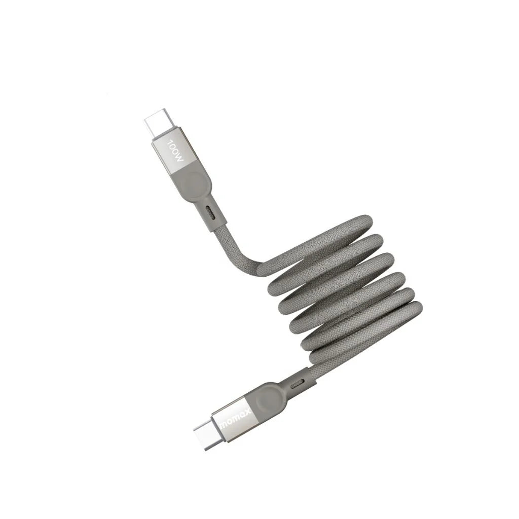 Momax Mag Link 100W USB-C To USB-C Magnetic Cable 1m