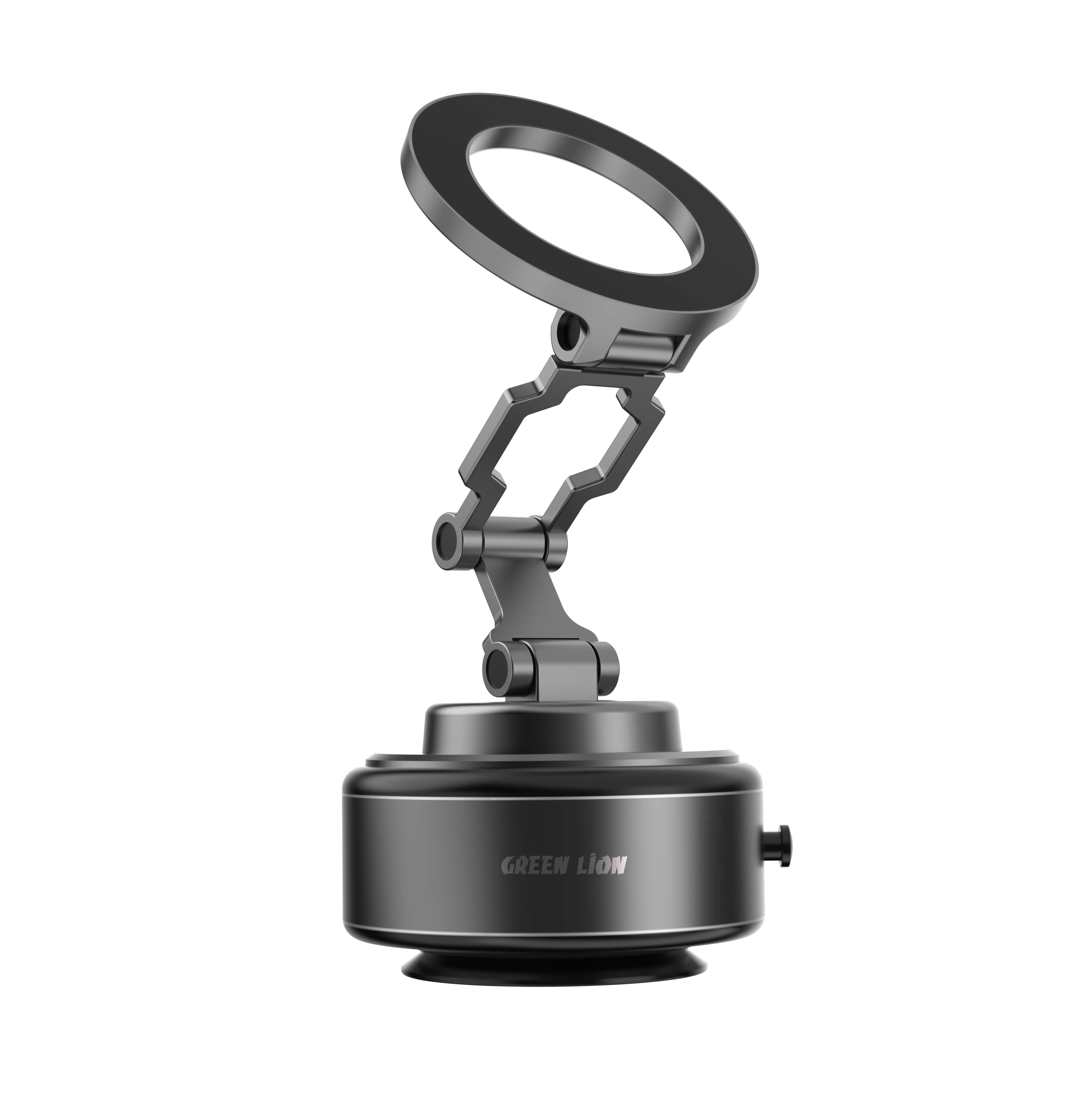 GREEN LION GX-30 AUTO SUCTION PHONE HOLDER - MATTE BLACK
