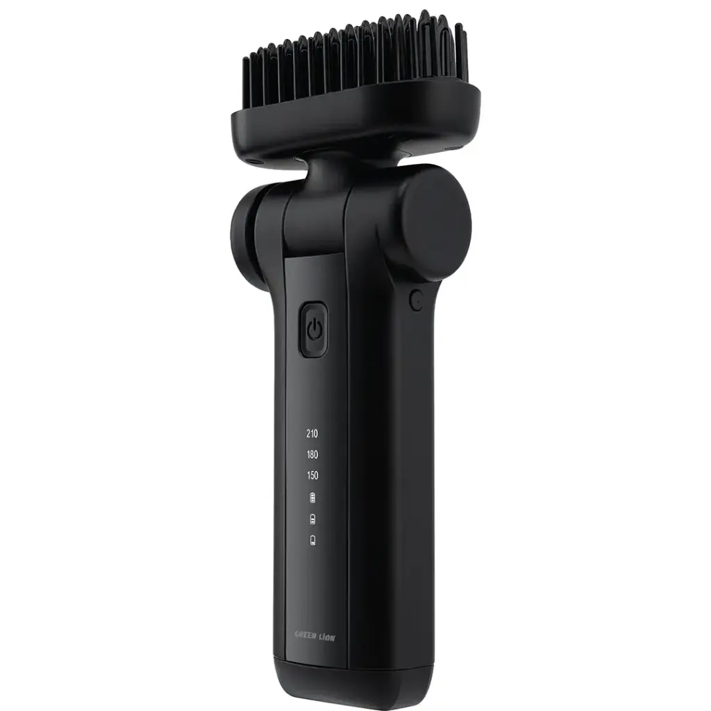 Green Lion Beard Pro Portable Beard Straightener - Black
