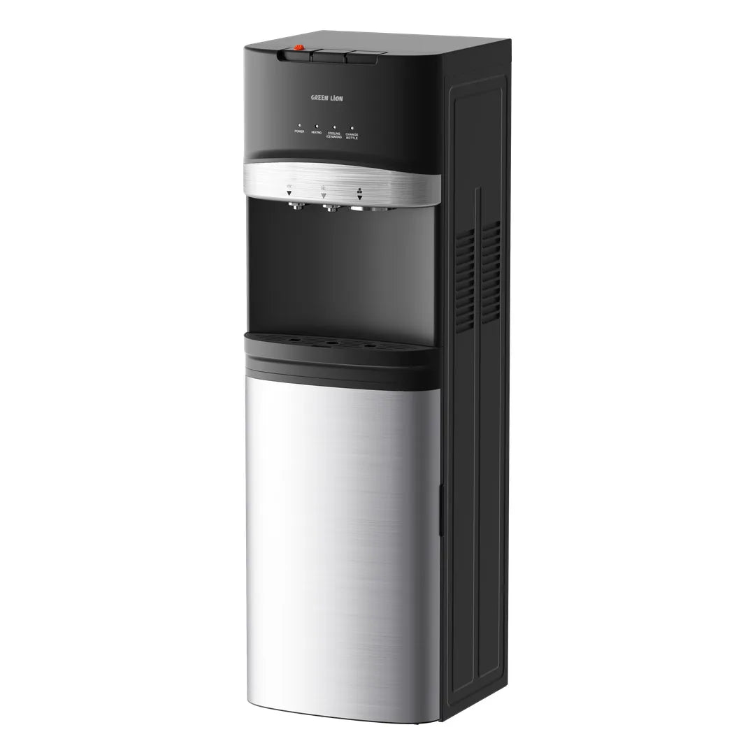 Green Lion Water Dispenser & Ice Maker - Silver