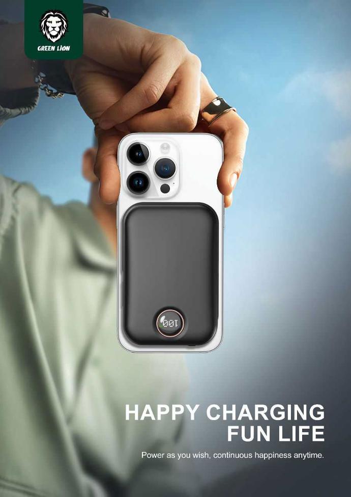 Green Lion Monaco Magsafe Power Bank 20000mAh PD+QC 22.5W