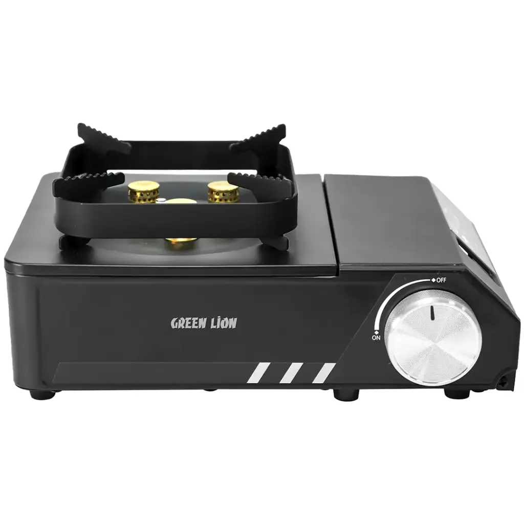 Green Lion Flamo 3 Burner Stove - Black