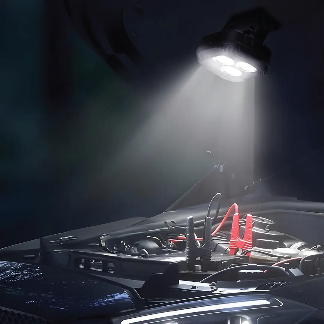 Green Lion Hyper Lume Working Light 1000lm - Black