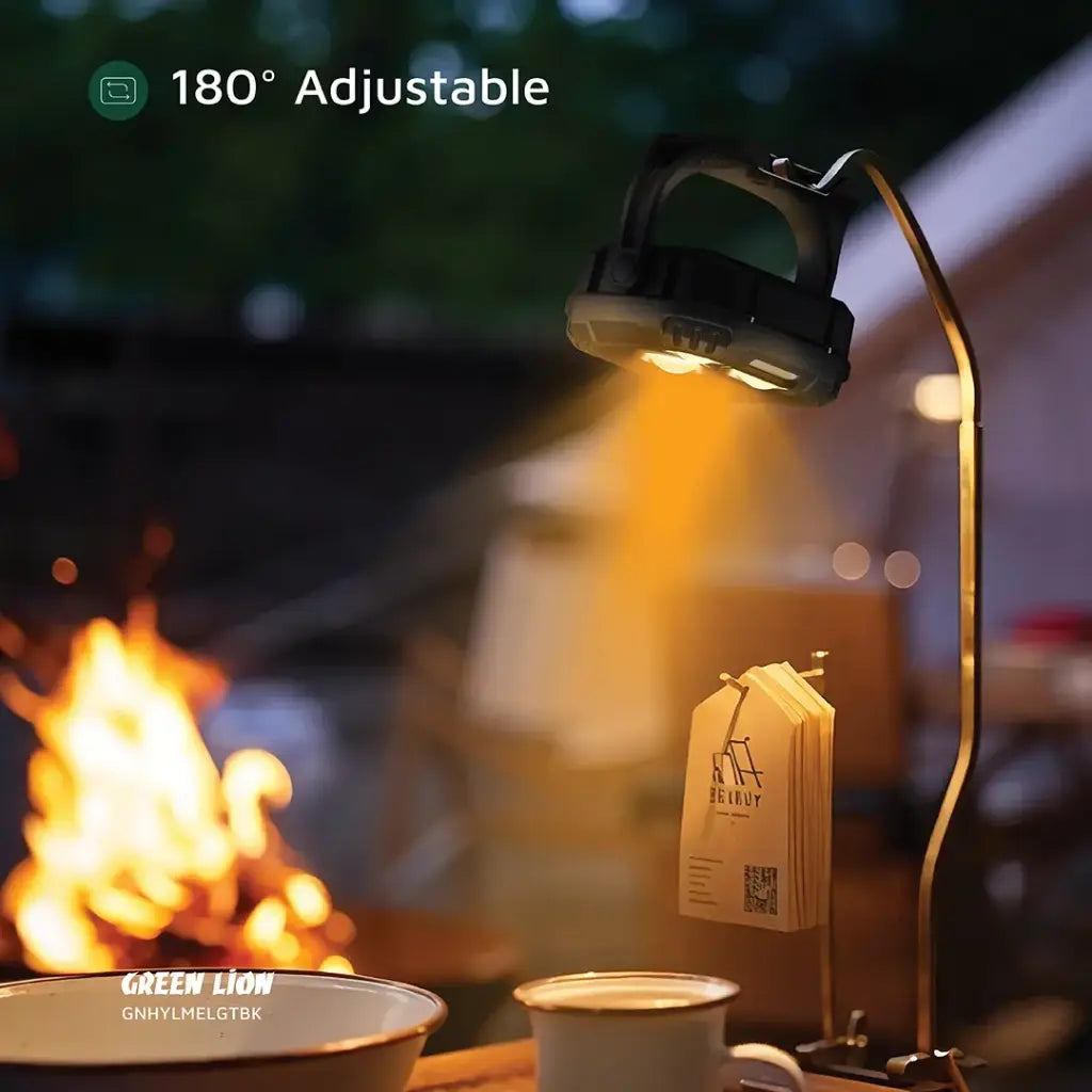 Green Lion Hyper Lume Working Light 1000lm - Black