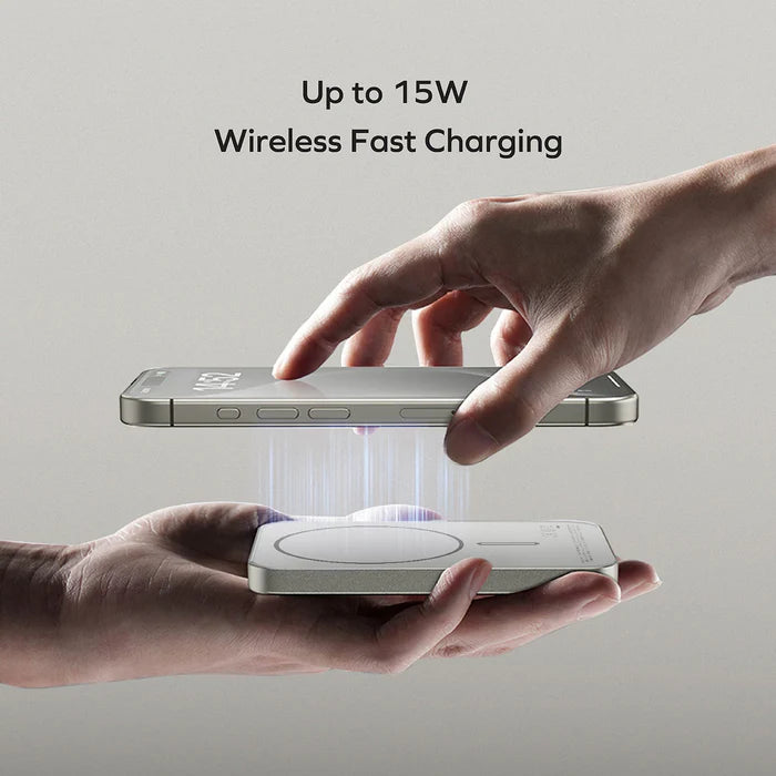 MOMAX Q.Mag X 5000mAh Gen2 15W Ultra Slim MagSafe Wireless Power Bank