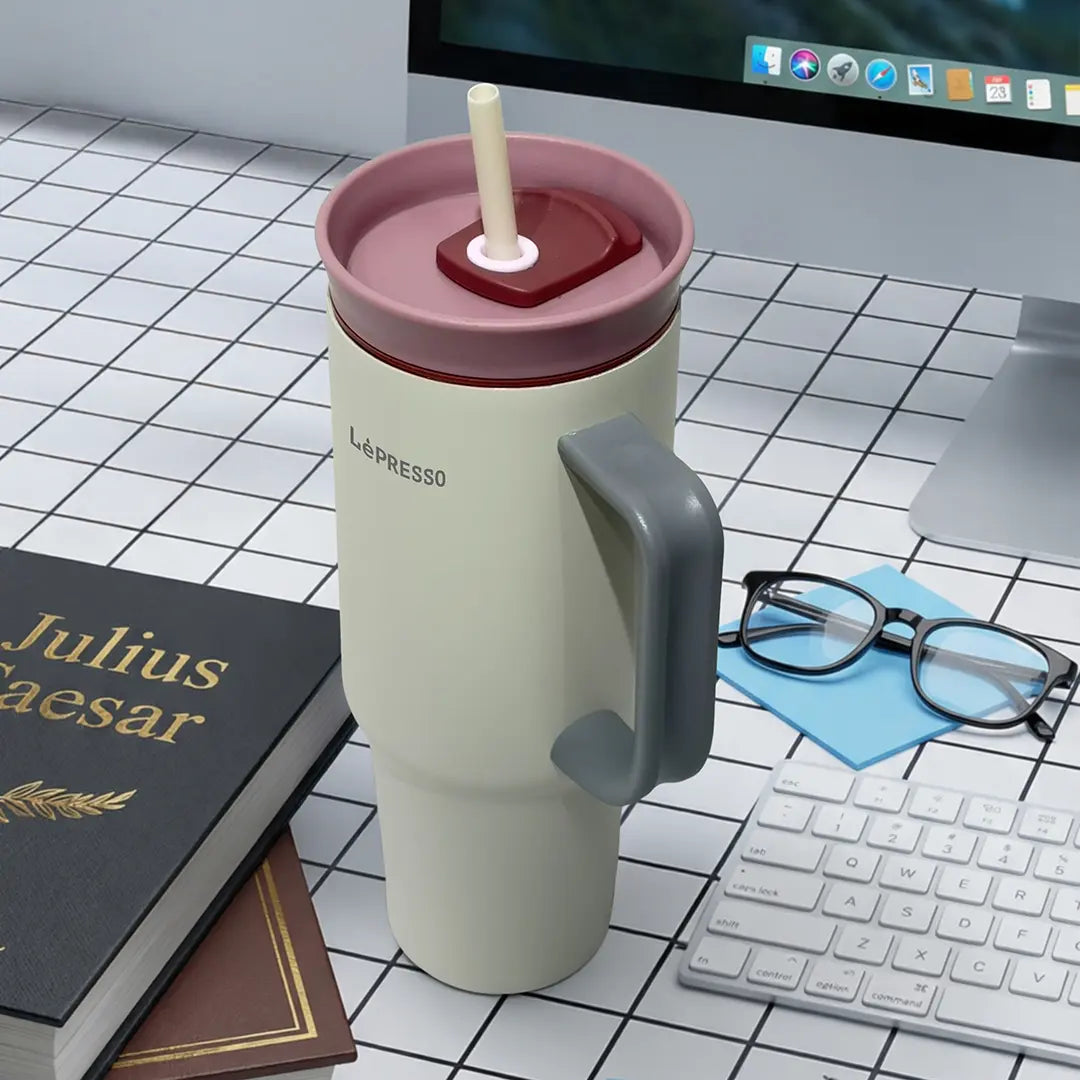 LePresso QuirkSip Insulated Tumbler with Double Wall Vacuum