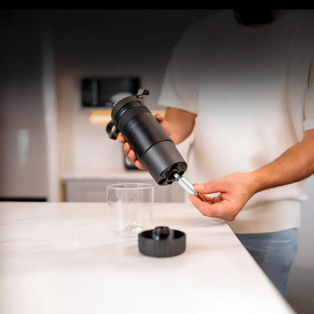 Lepresso Nitro Brew Cold Coffee Maker with Pressure Gauge - Black