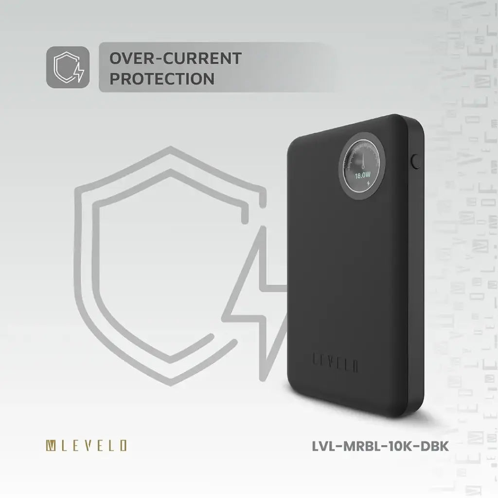 Levelo Marbella MagSafe Leather 10000mAh Power Bank