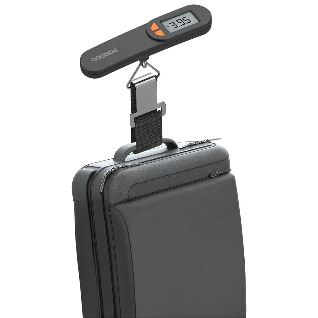 Porodo Lifestyle Accuscale High-Precision Luggage Scale - Black