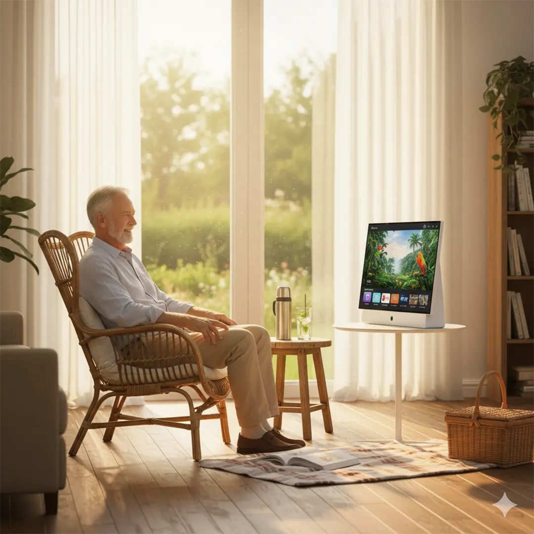 Powerology Portable FHD Smart TV - White