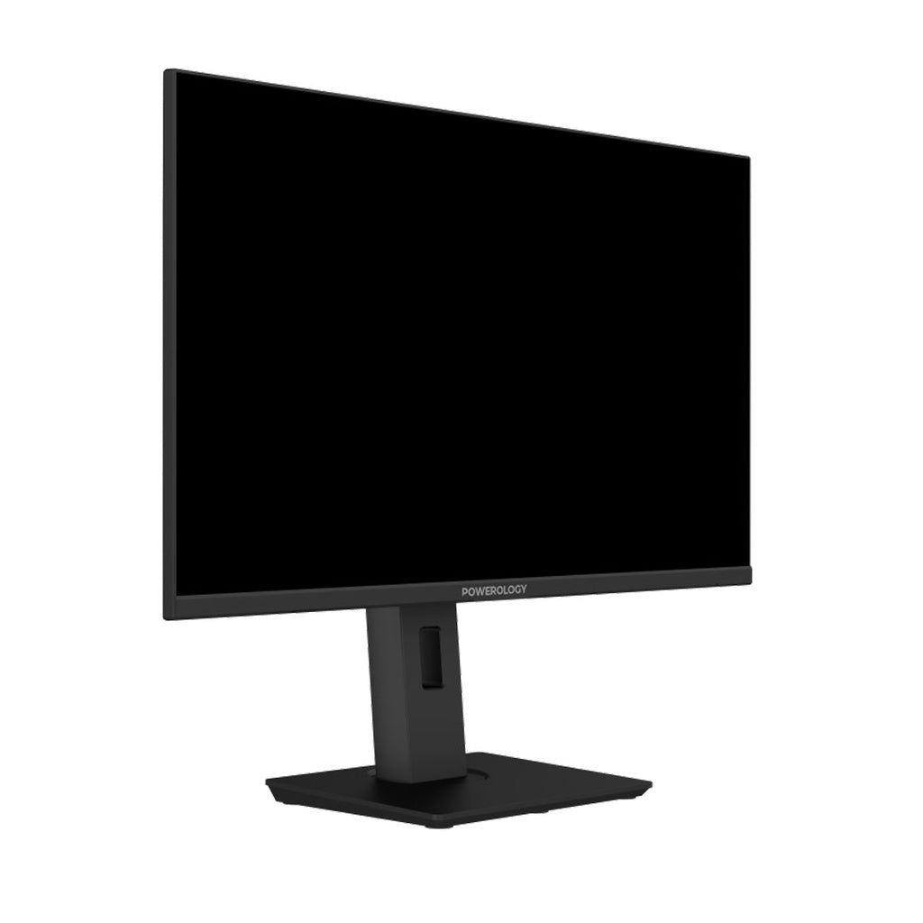 Powerology 27" 4K Office Monitor with RGB Light - Black