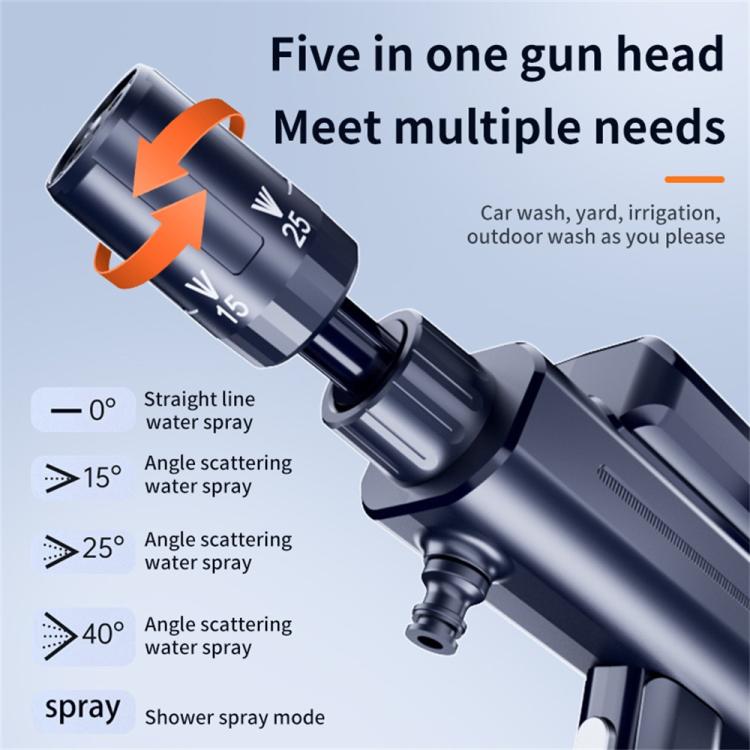 Portable Handheld Foldable Wireless Car Wash Gun X9