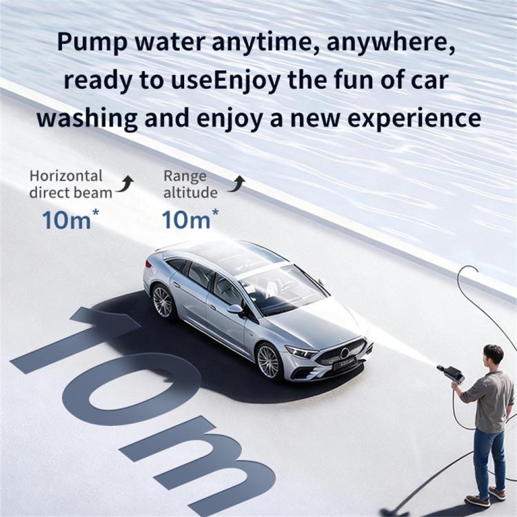 Portable Handheld Foldable Wireless Car Wash Gun X9