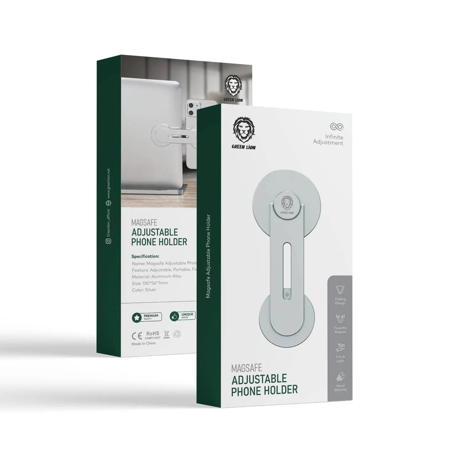 Green Lion Magsafe Adjustable Phone Holder - Phonology