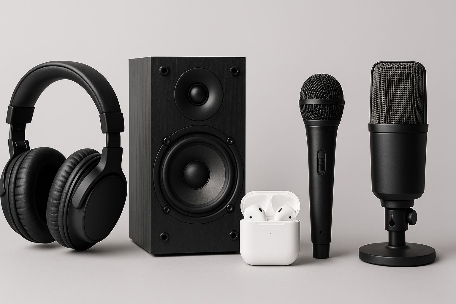 Audio tech collection banner