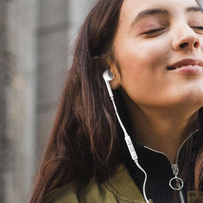 Powerology Single Earphone with MFi Lightning Connector
