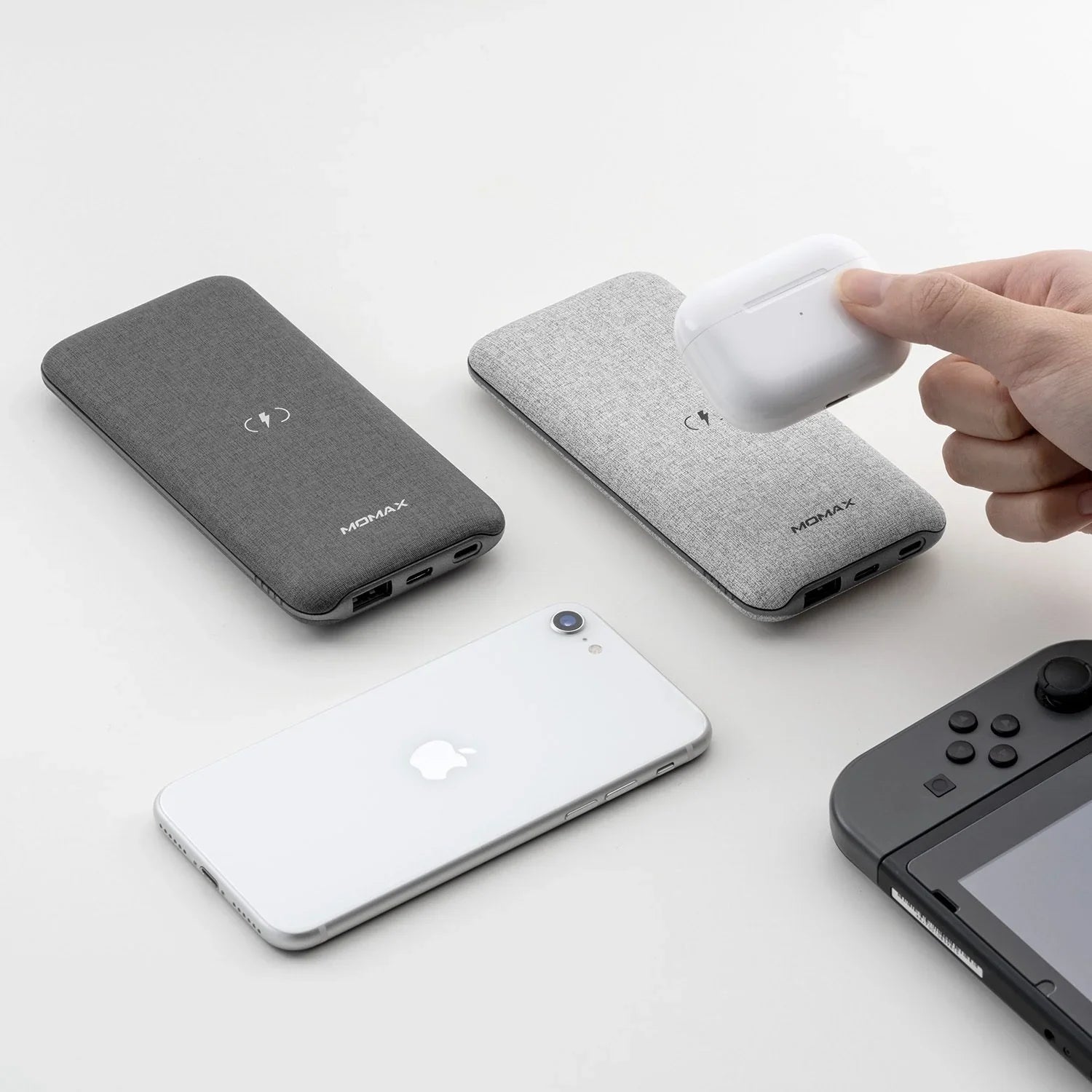 Momax Q.Power Touch Wireless Extension Battery Pack 10000mAh - Phonology