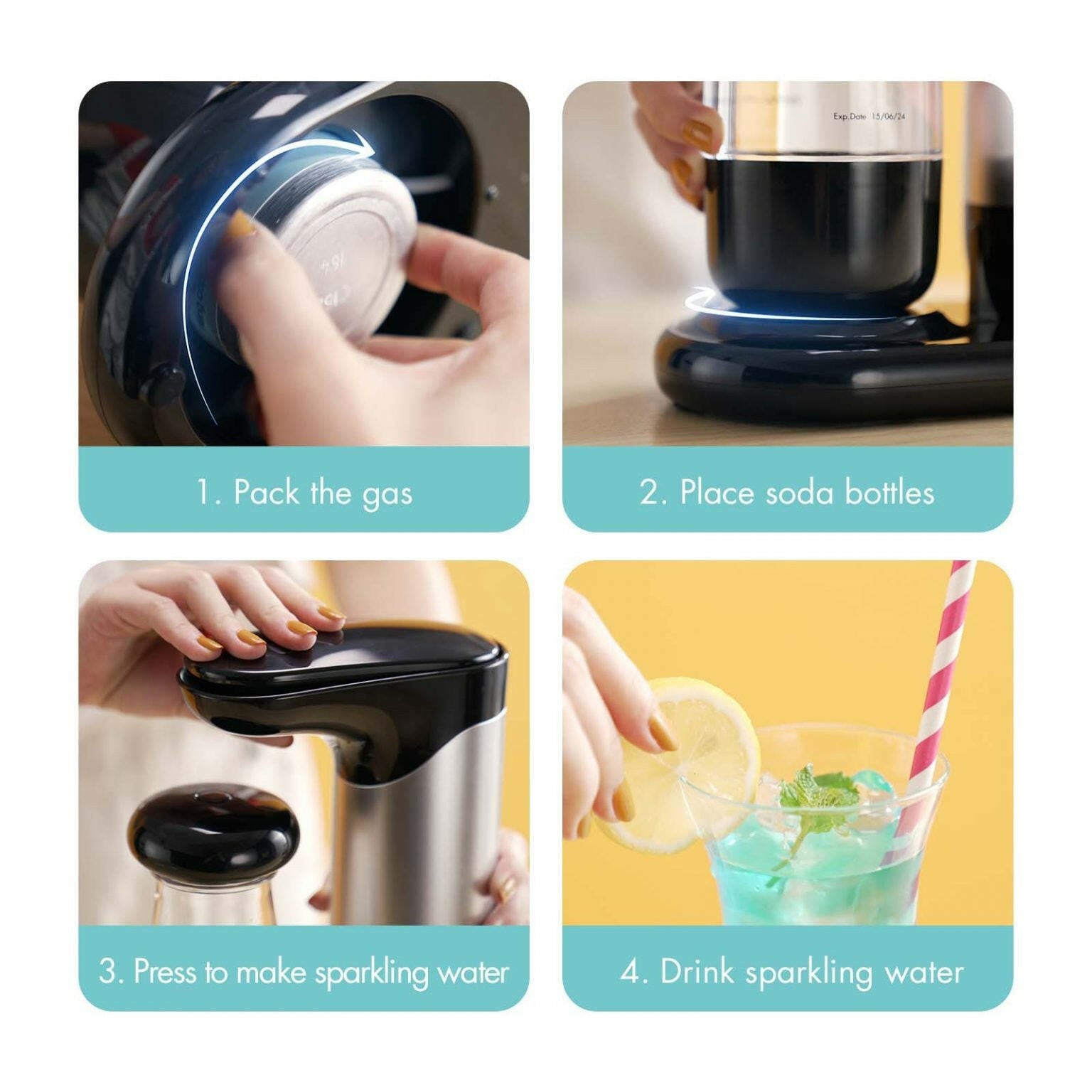 Sodaology All Fizz Soda Maker - Phonology