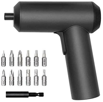 Xiaomi Mijia Cordless Rechargeable Screwdriver 3.6V 2000mAh Li-ion 5N.m Electric Screwdriver With 12Pcs S2 Screw Bits, Pack of 5 - Phonology