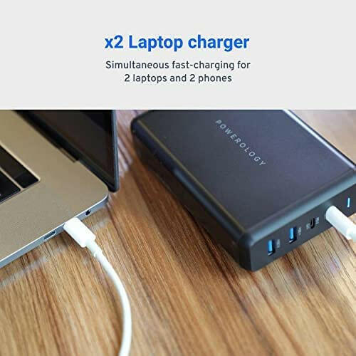 Powerology 4-Port Quick Charging Power Terminal 156W Uk - Black - Phonology