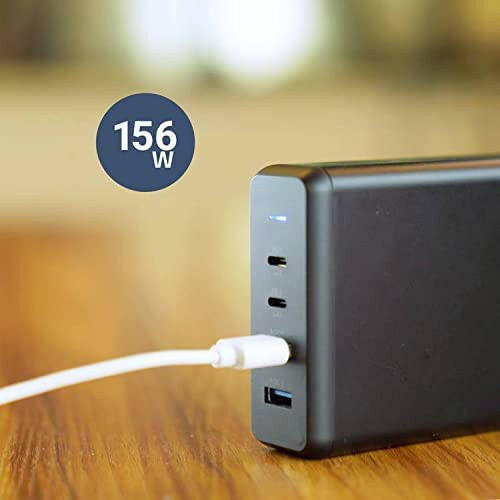 Powerology 4-Port Quick Charging Power Terminal 156W Uk - Black - Phonology