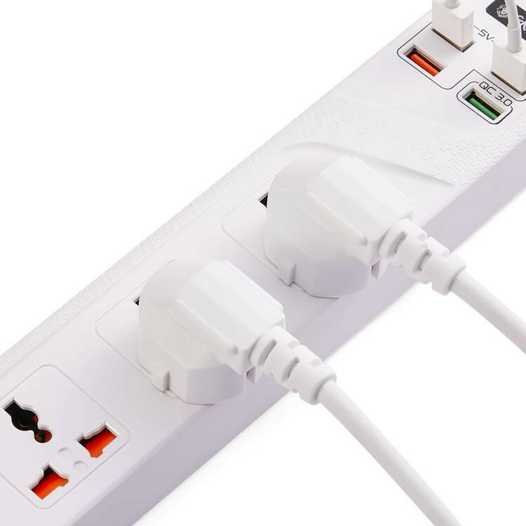 Green Lion 4 AC 4 USB 3.4A QC3.0 Multiport Smart Power Socket 3000W - Phonology