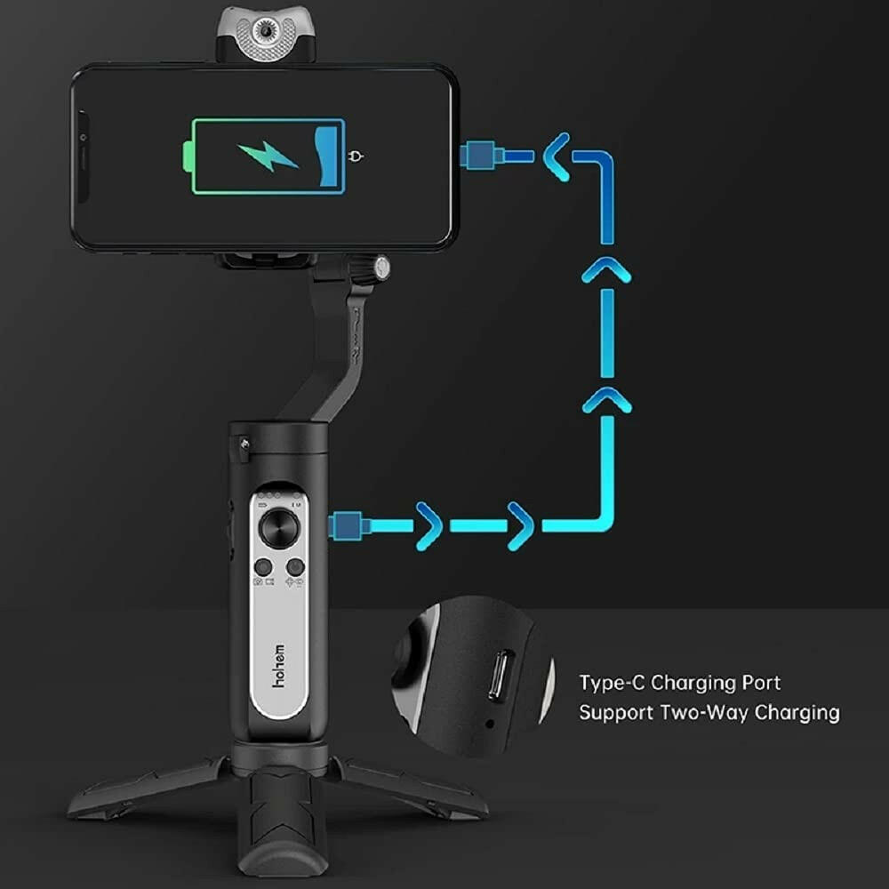 Hohem iSteady V2 AI Smartphone Gimbal Black - Phonology