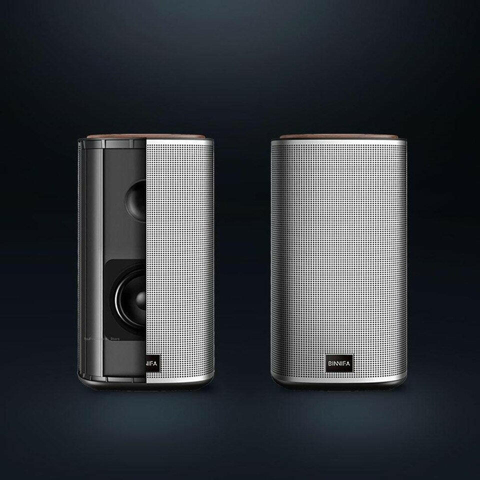 Xiaomi BINNIFA Bluetooth 5.0 Desktop Computer Stereo Speaker Play 2D Speaker - Phonology