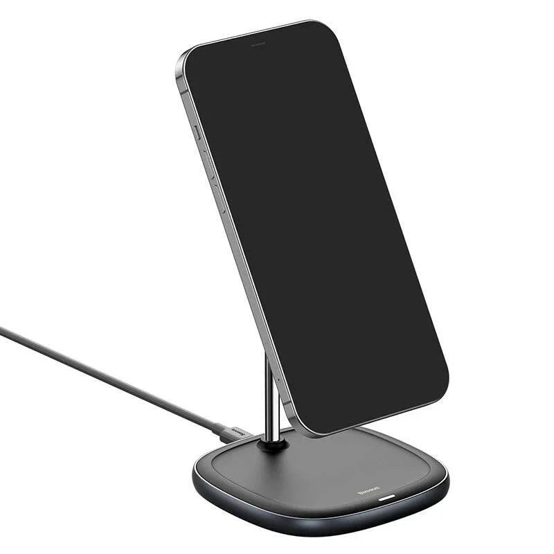 Baseus Swan Magnetic Desktop Bracket 15W Wireless Charger - Phonology