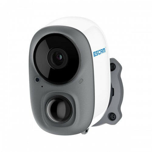 ESCAM 1080P FULL HD AI RECOGNITION RECHARGEABLE BATTERY PIR ALARM CLOUD STORAGE WIFI CAMERA - Phonology