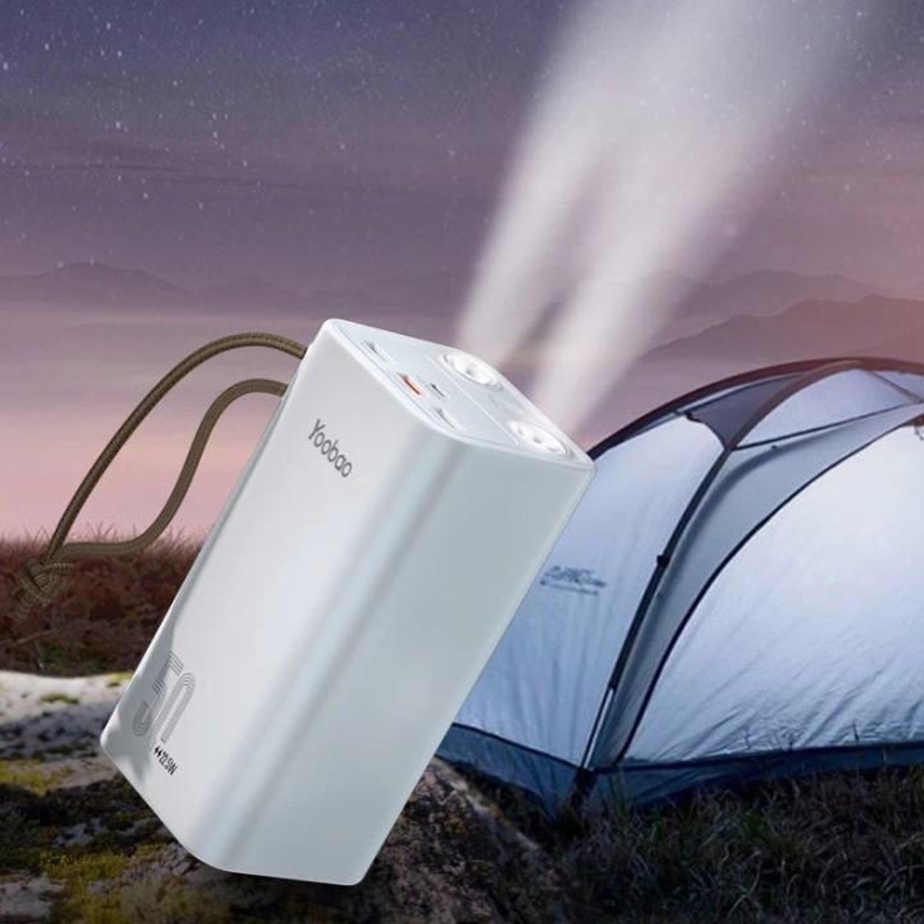 Yoobao H5/L30 50000mAh Powerbank Fast ChargeStation High Capacity yaobao Power Bank LED Flashlight - Phonology
