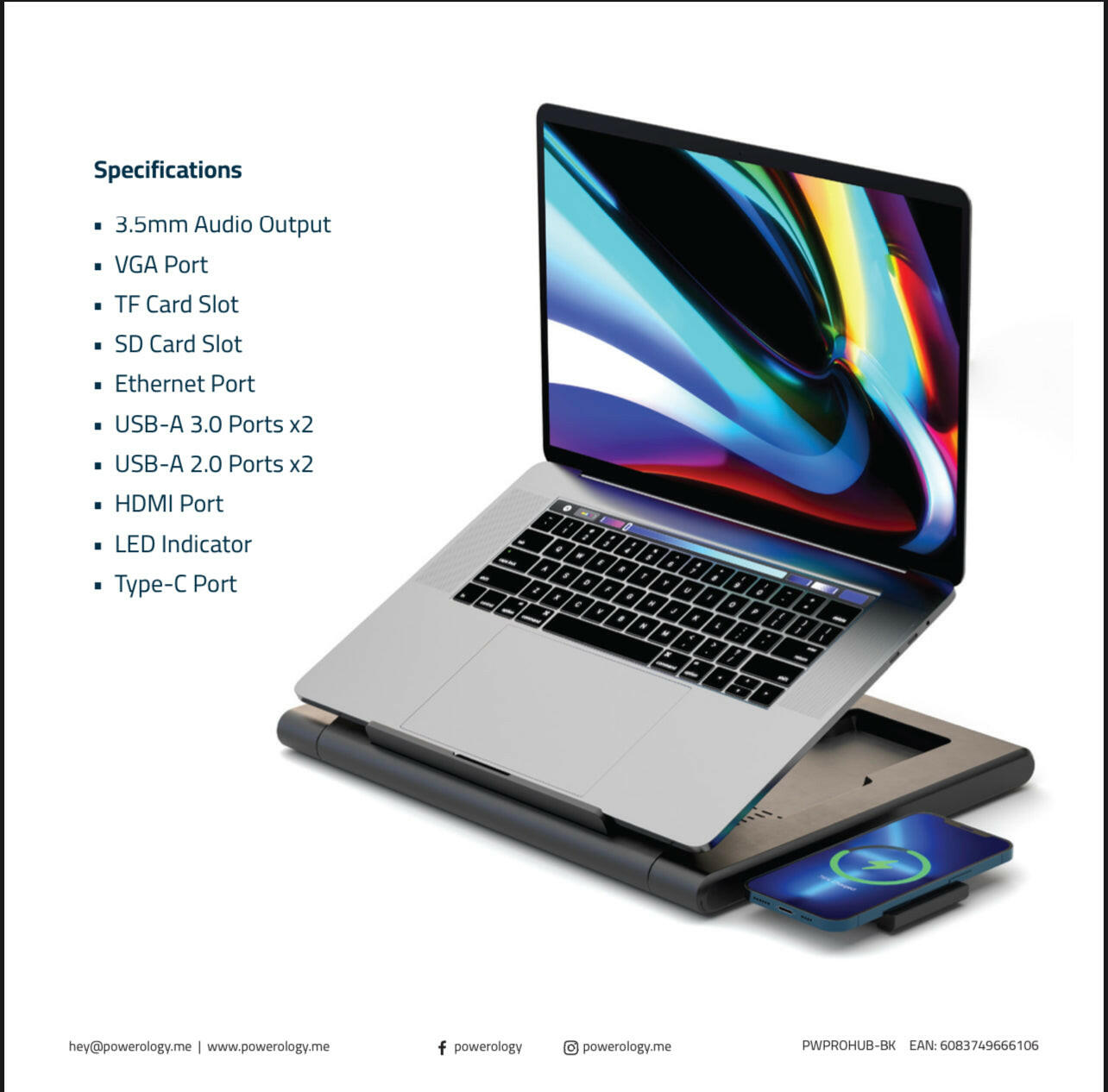 Powerology Multi-Functional Pro hub - Phonology