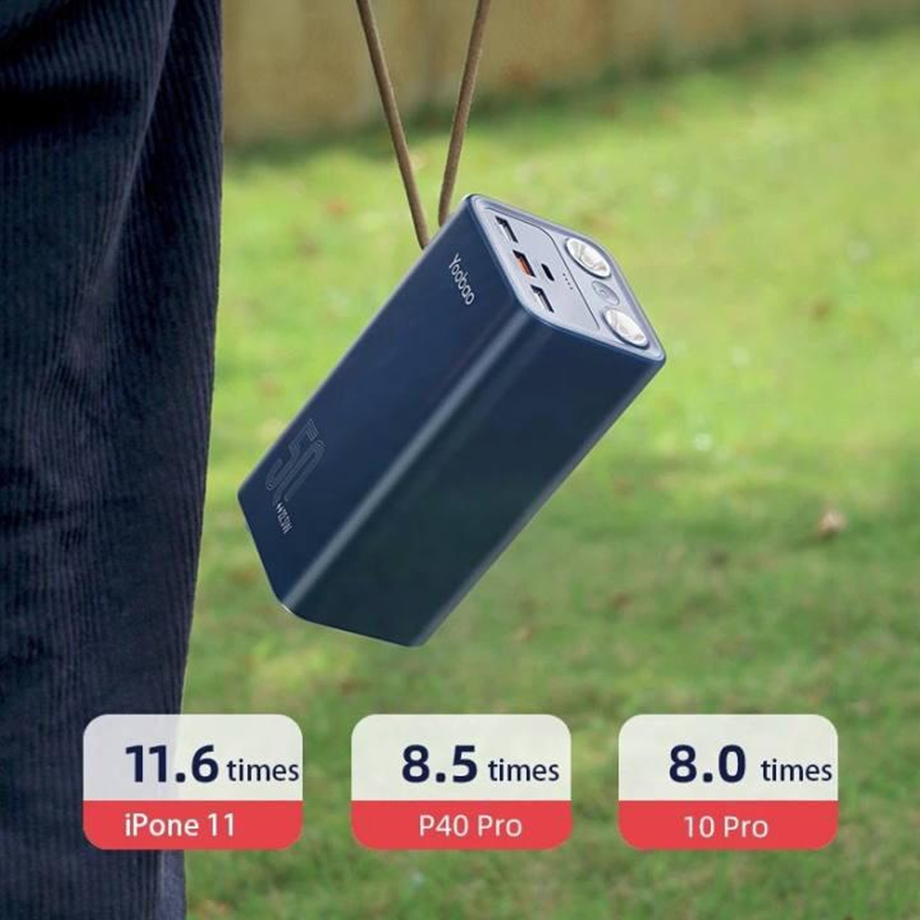 Yoobao H5/L30 50000mAh Powerbank Fast ChargeStation High Capacity yaobao Power Bank LED Flashlight - Phonology