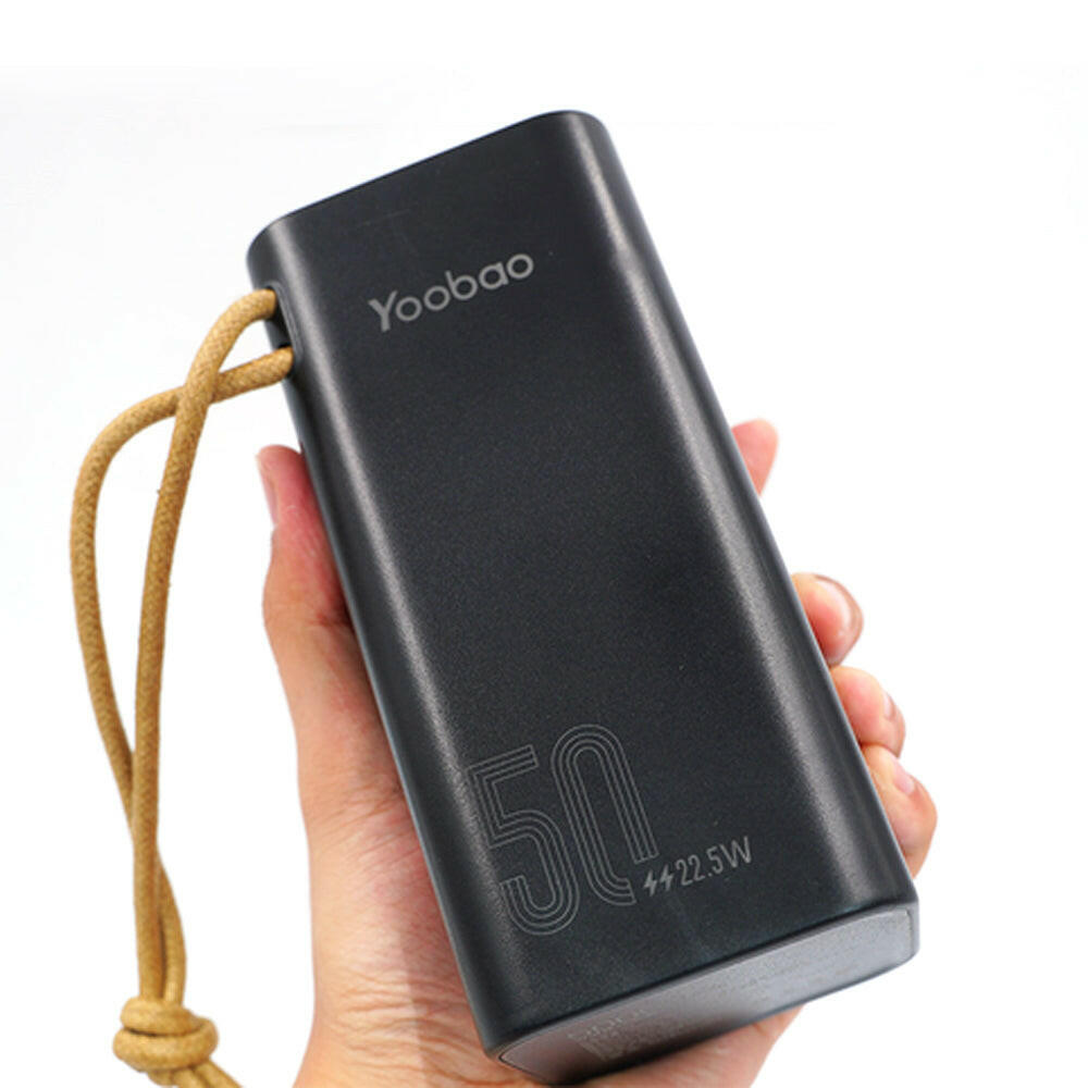 Yoobao H5/L30 50000mAh Powerbank Fast ChargeStation High Capacity yaobao Power Bank LED Flashlight - Phonology