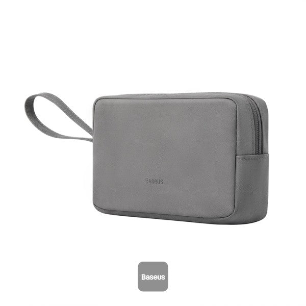 Baseus EasyJourney Series Storage Bag - Small Travel Organizer for Phone, Headphones & Accessories - Dark Gray