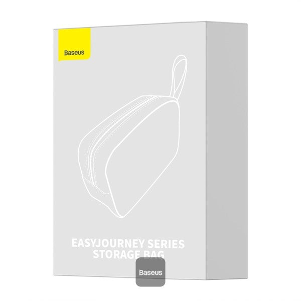 Baseus EasyJourney Series Storage Bag - Small Travel Organizer for Phone, Headphones & Accessories - Dark Gray