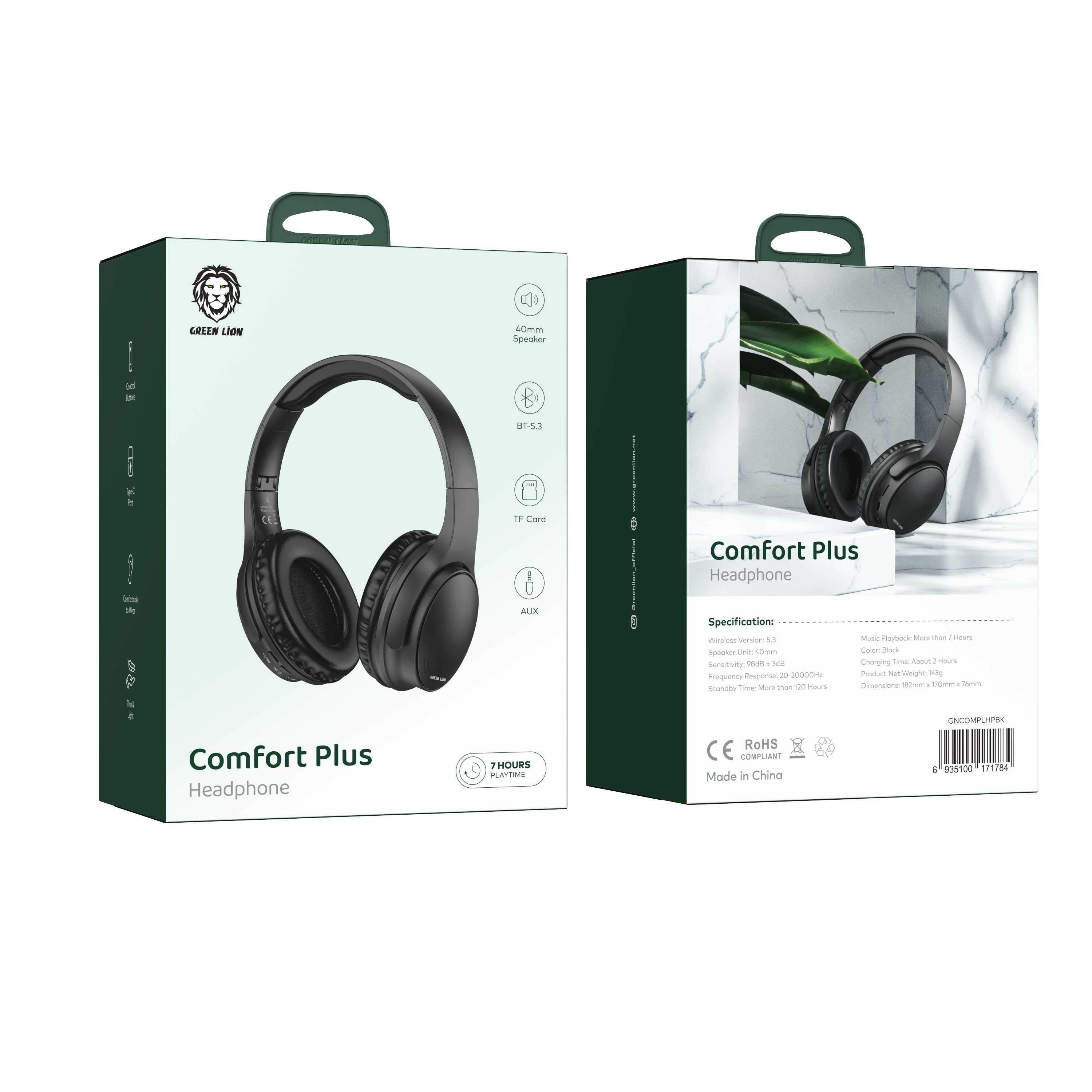 Green Lion Comfort Plus Headphone - Phonology