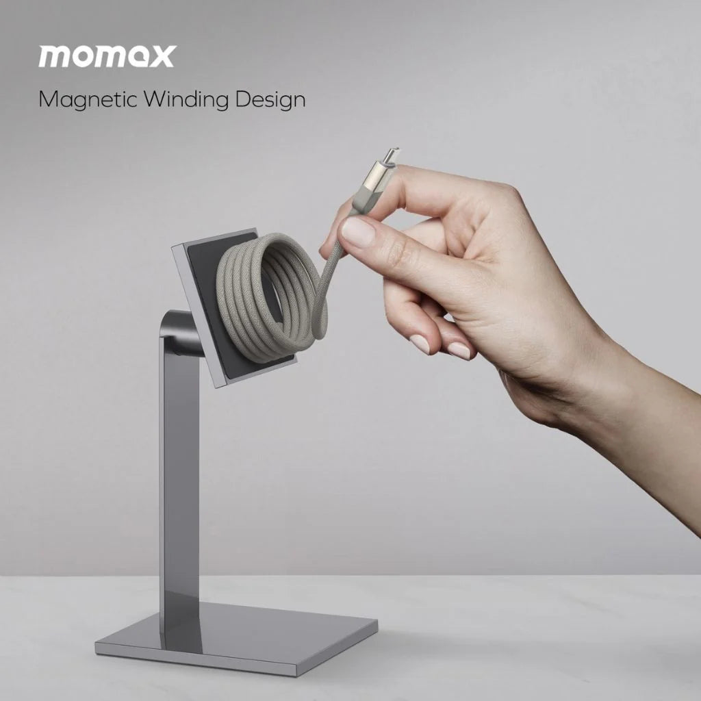Momax Mag Link 100W USB-C To USB-C Magnetic Cable 1m