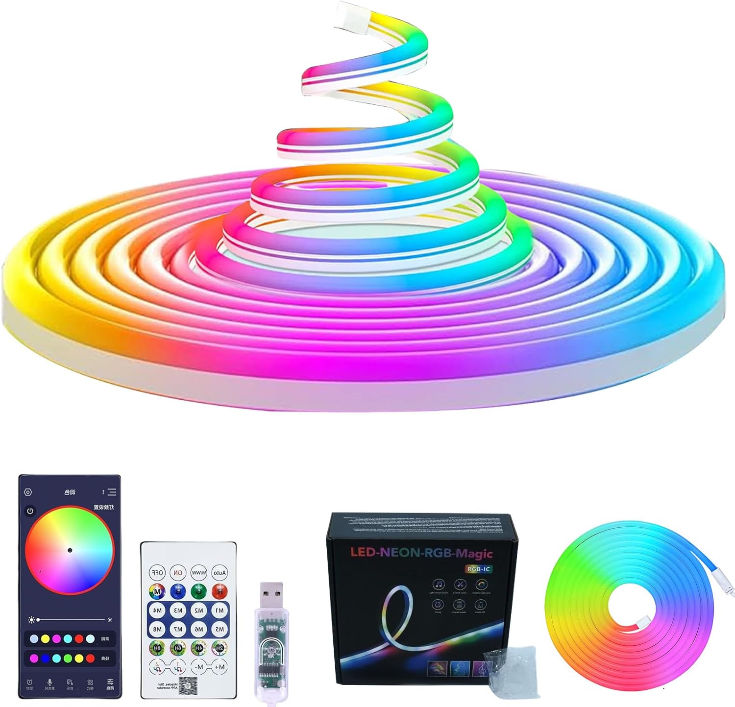 LED Neon RGB Magic Light 5 Meter