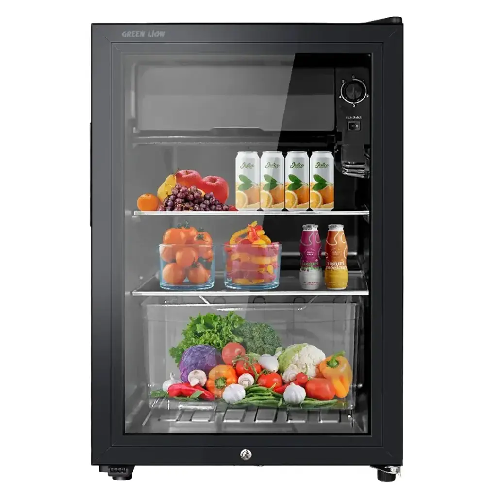 Green Lion GMF-63 Mini Refrigerator 63L - Black
