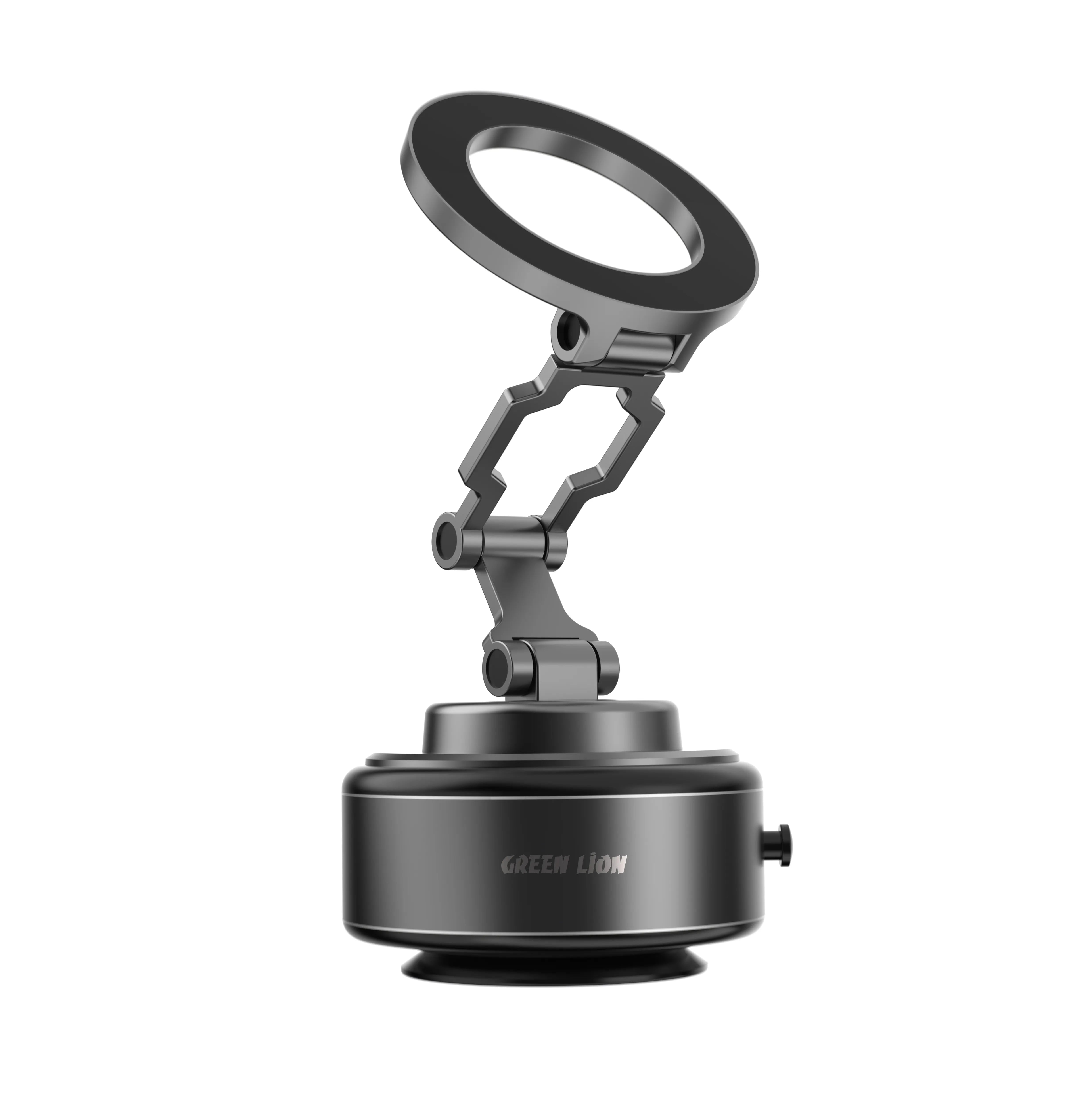 GREEN LION GX-30 AUTO SUCTION PHONE HOLDER - MATTE BLACK
