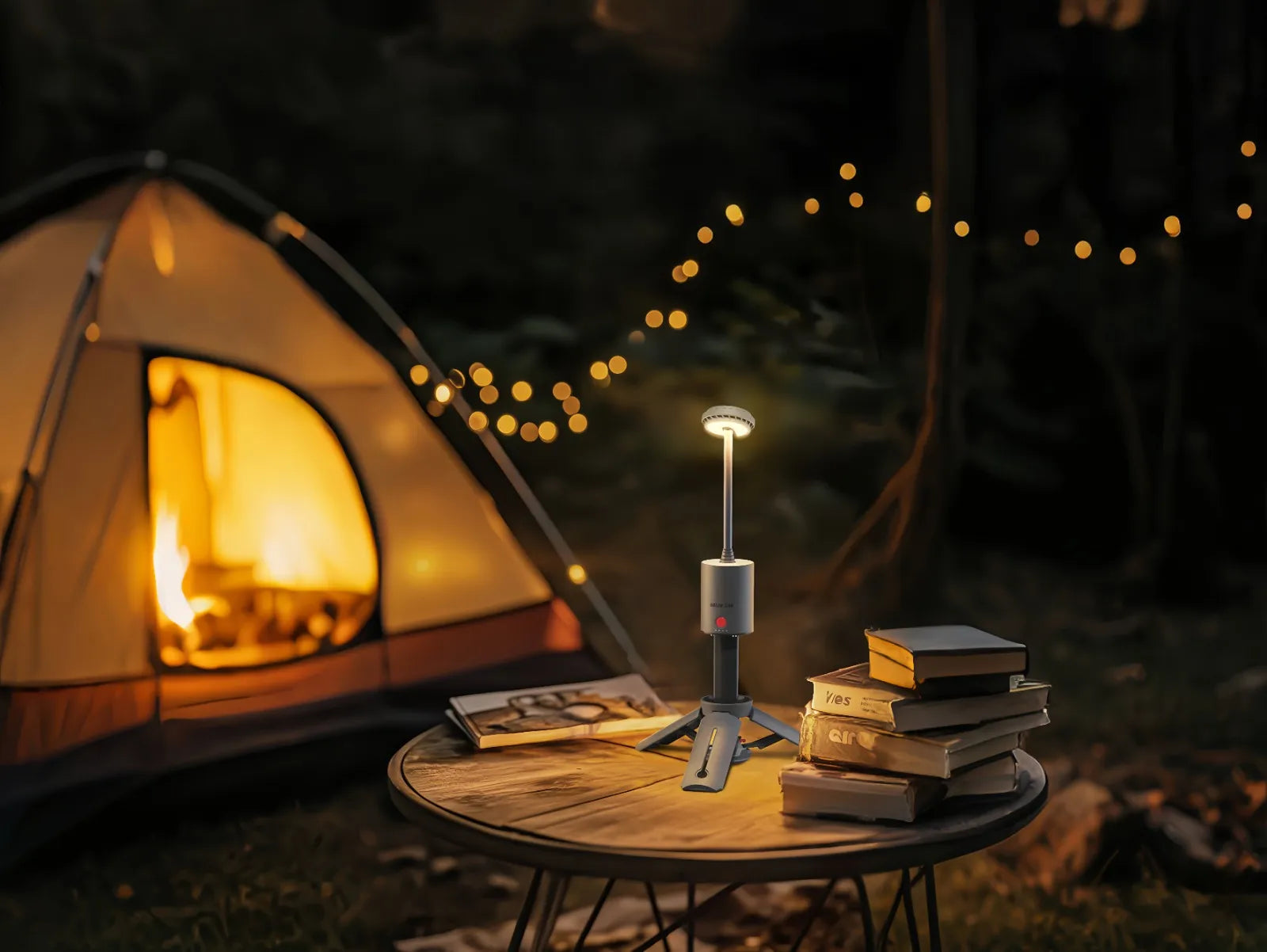 GREEN LION MINI CAMPING LIGHT 10000MAH - GRAY