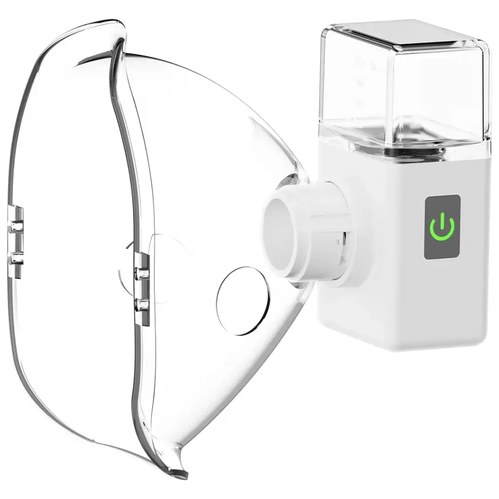 Green Lion Mini Nebulizer - White