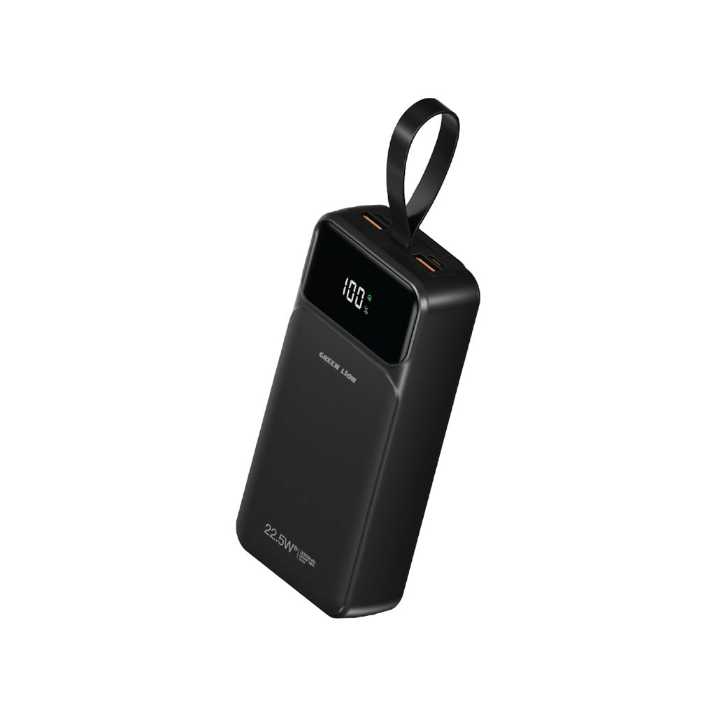 Green Lion Power Tank 30000mAh Power Bank - Black