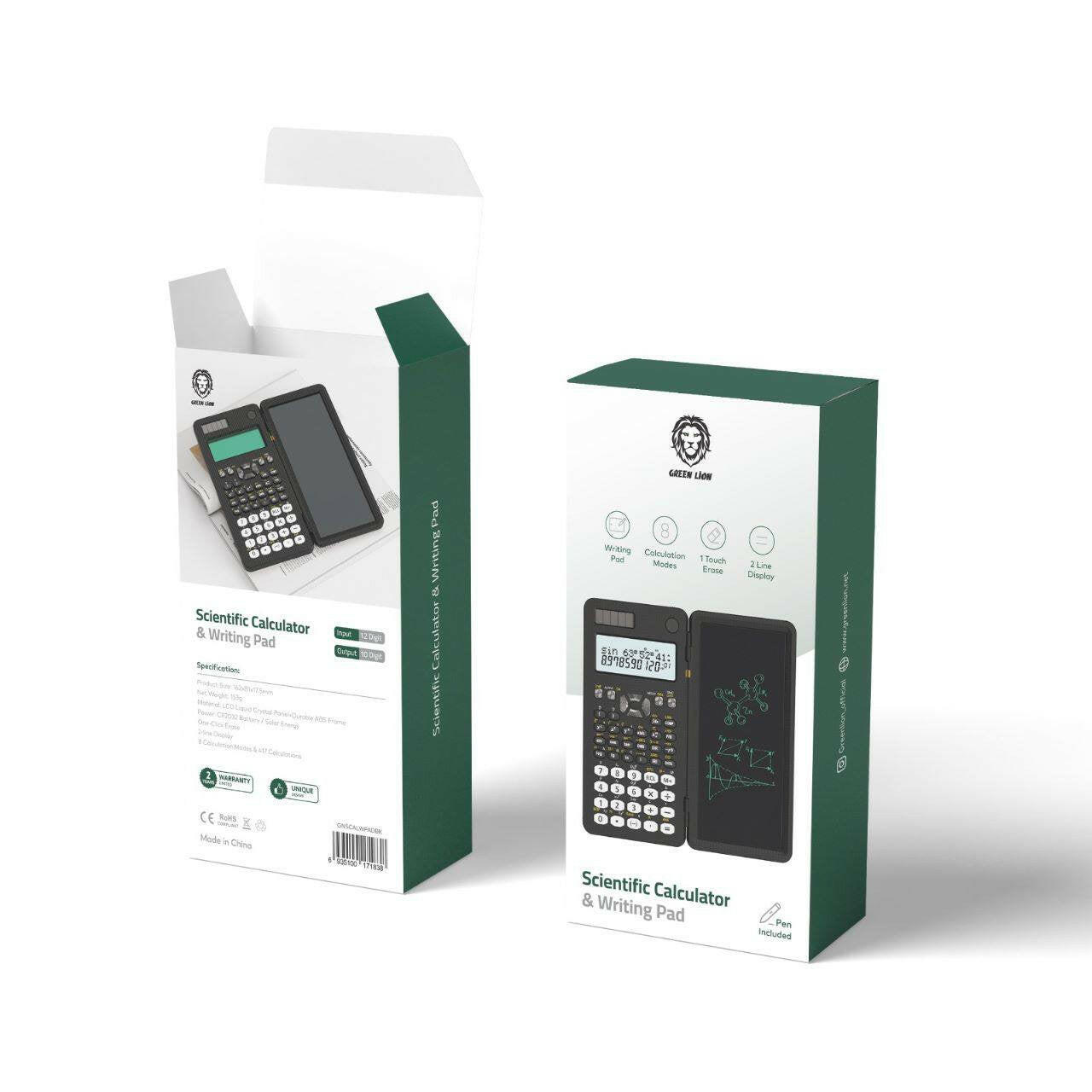 Green Lion Scientific Calculator & Writing Pad - Phonology