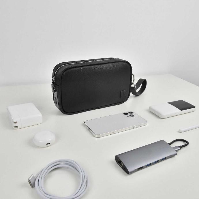 Green Lion Elegant Smart Security Pouch - Black