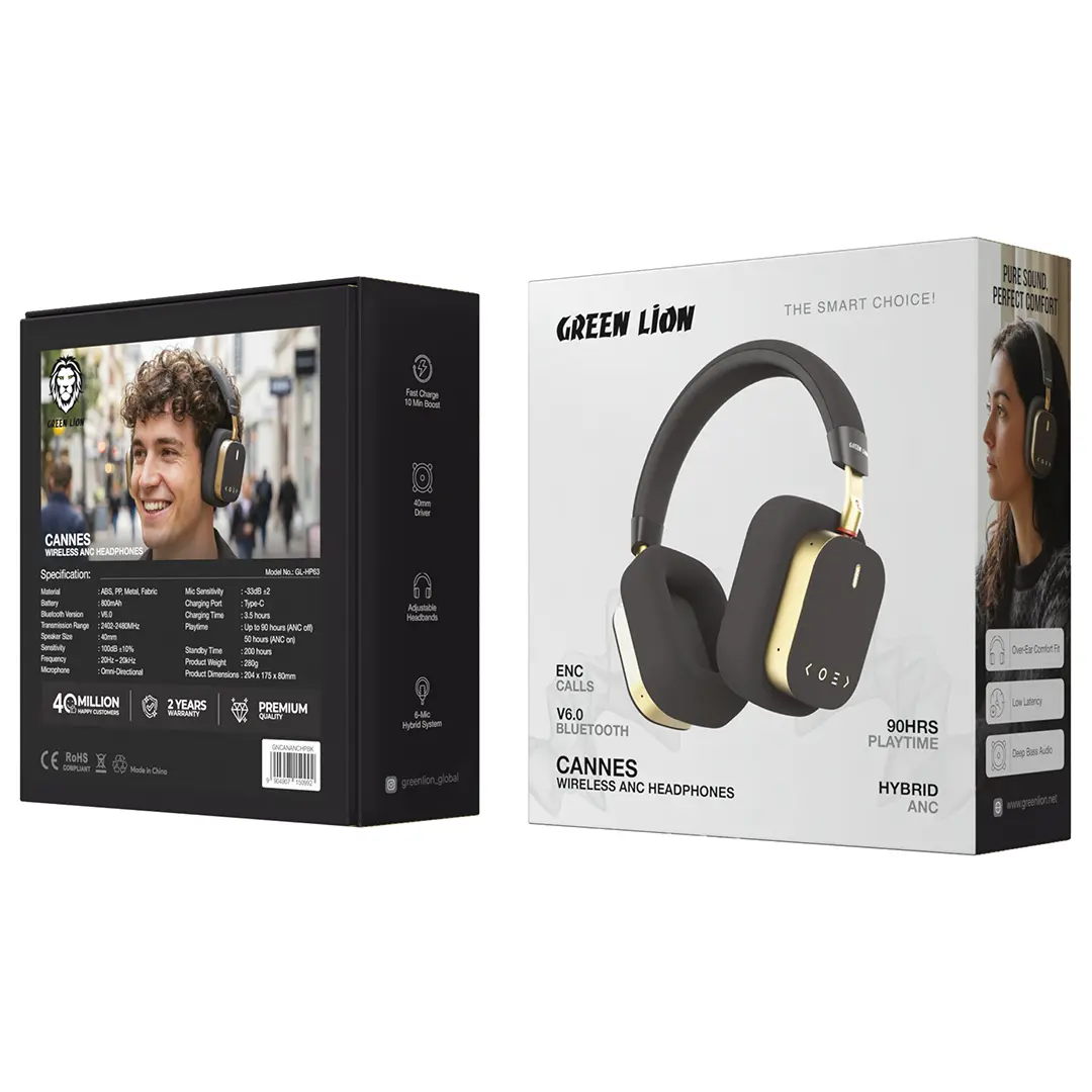 Green Lion Cannes Wireless ANC Headphones