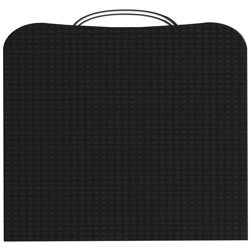 Green Lion Foldable Travel Camping Table & Stool - Black